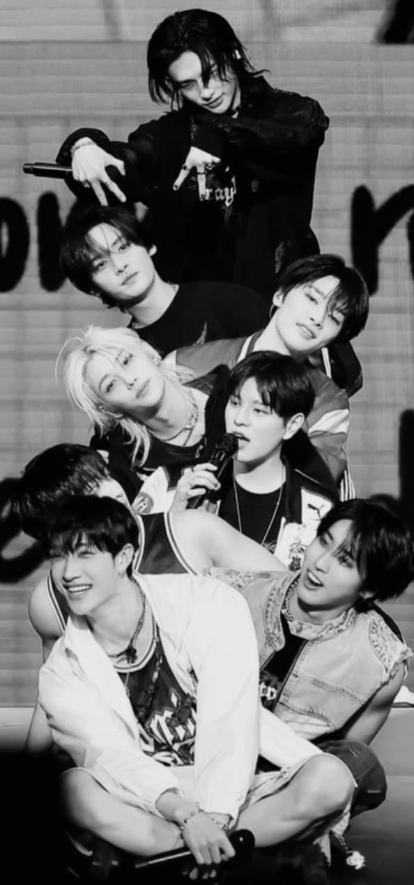 Обложка фанфика Реакции Stray kids