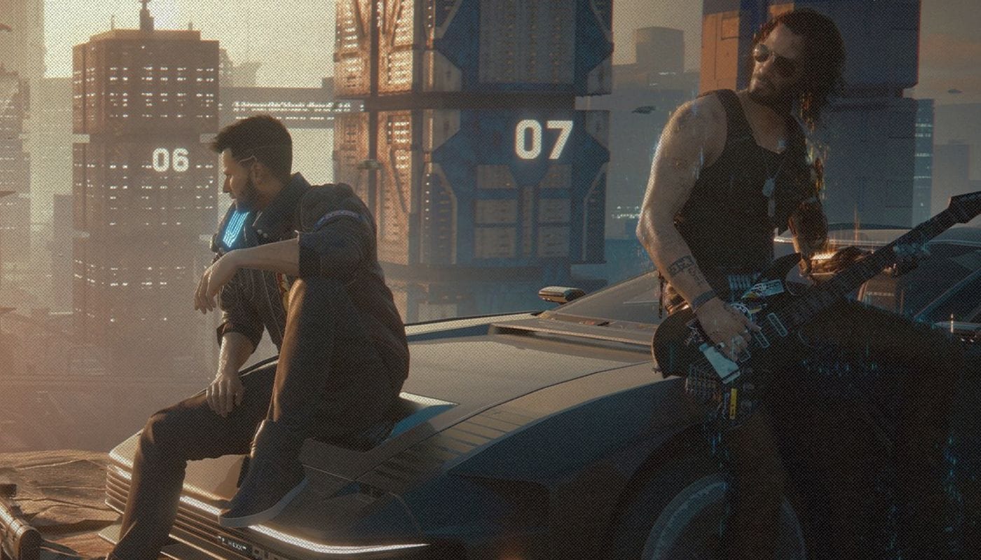 CDPR поделилась с фанатами Cyberpunk 2077 праздничным артом и разозлила поклонников Ви-женщины