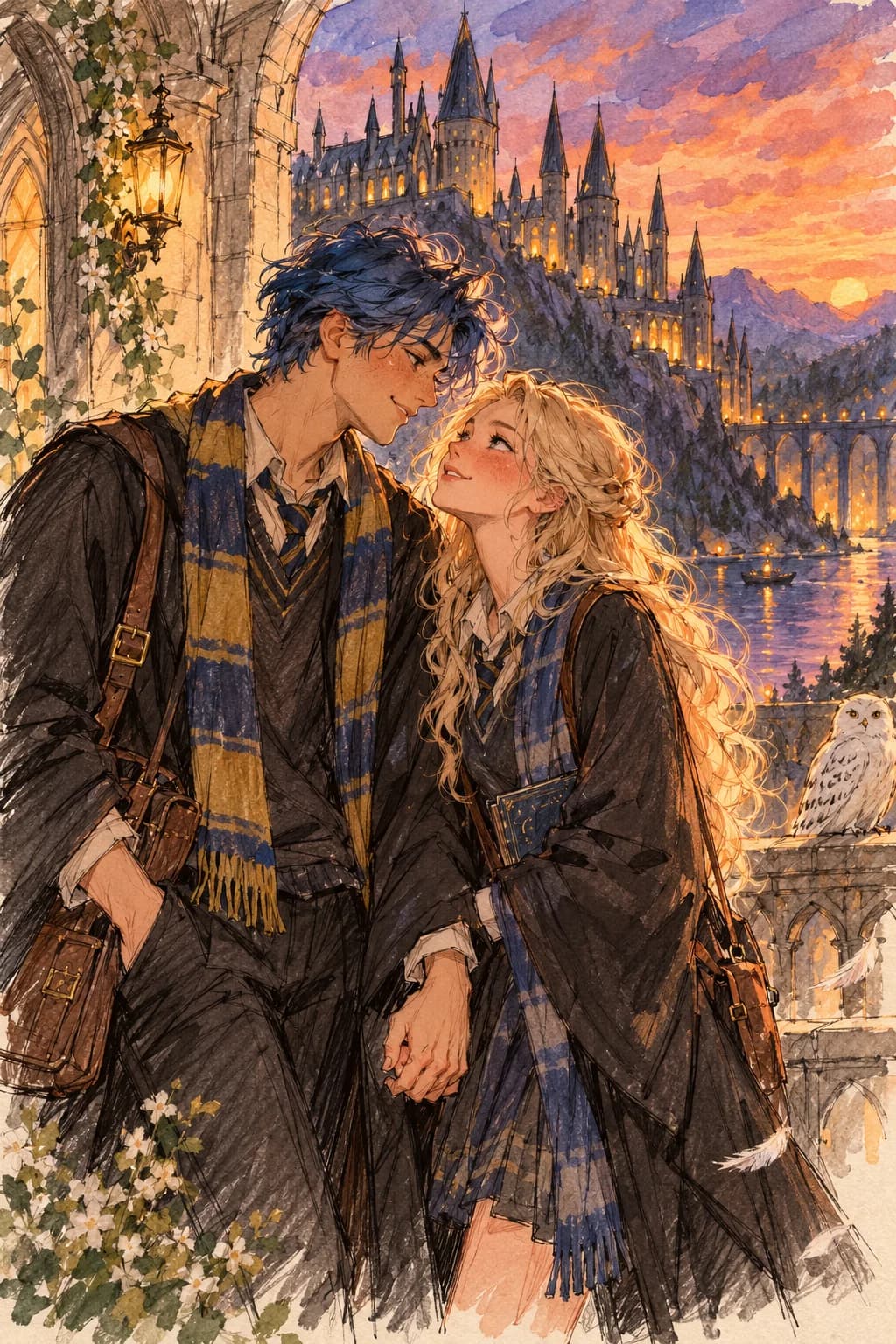 Жизнь и приключения Тедди Люпина и Виктуар Уизли / The Life and Times of Teddy Lupin & Victoire Weasley