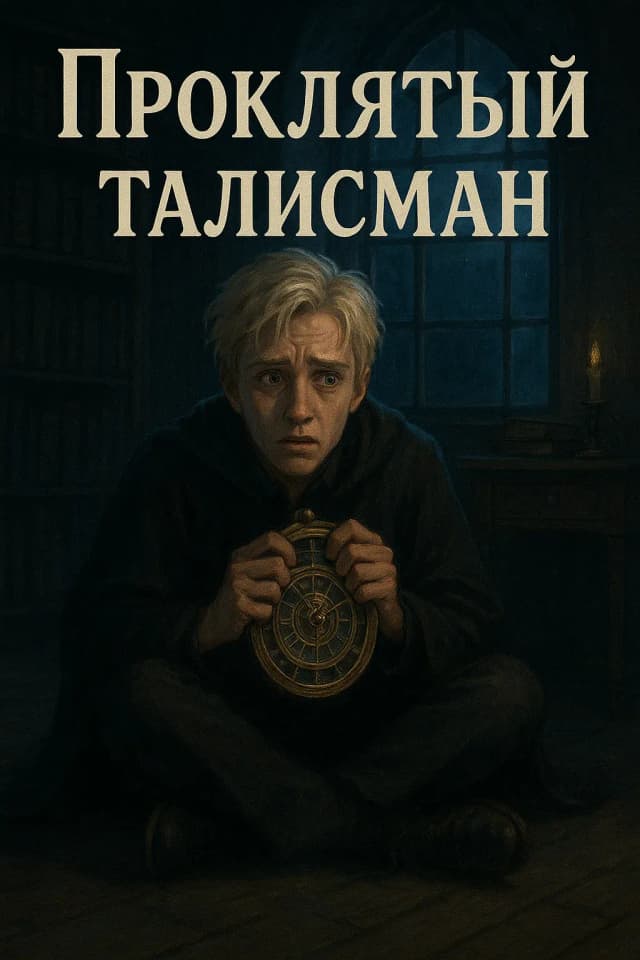 Обложка фанфика Проклятый талисман