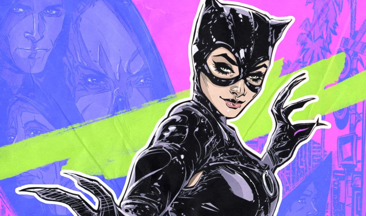 Фрагмент обложки комикса «Catwoman #8»