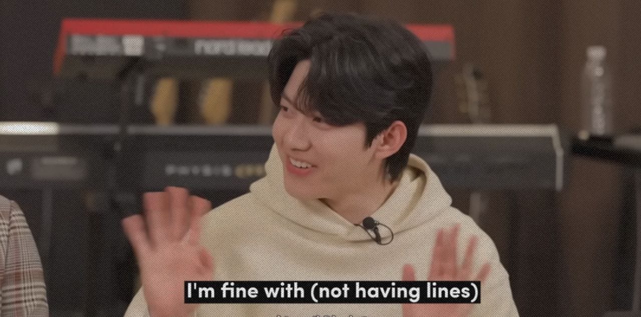 Кадр из ролика Dowoon being baby-coded, unhinged and unbothered as DAY6’s maknae || wonpilates