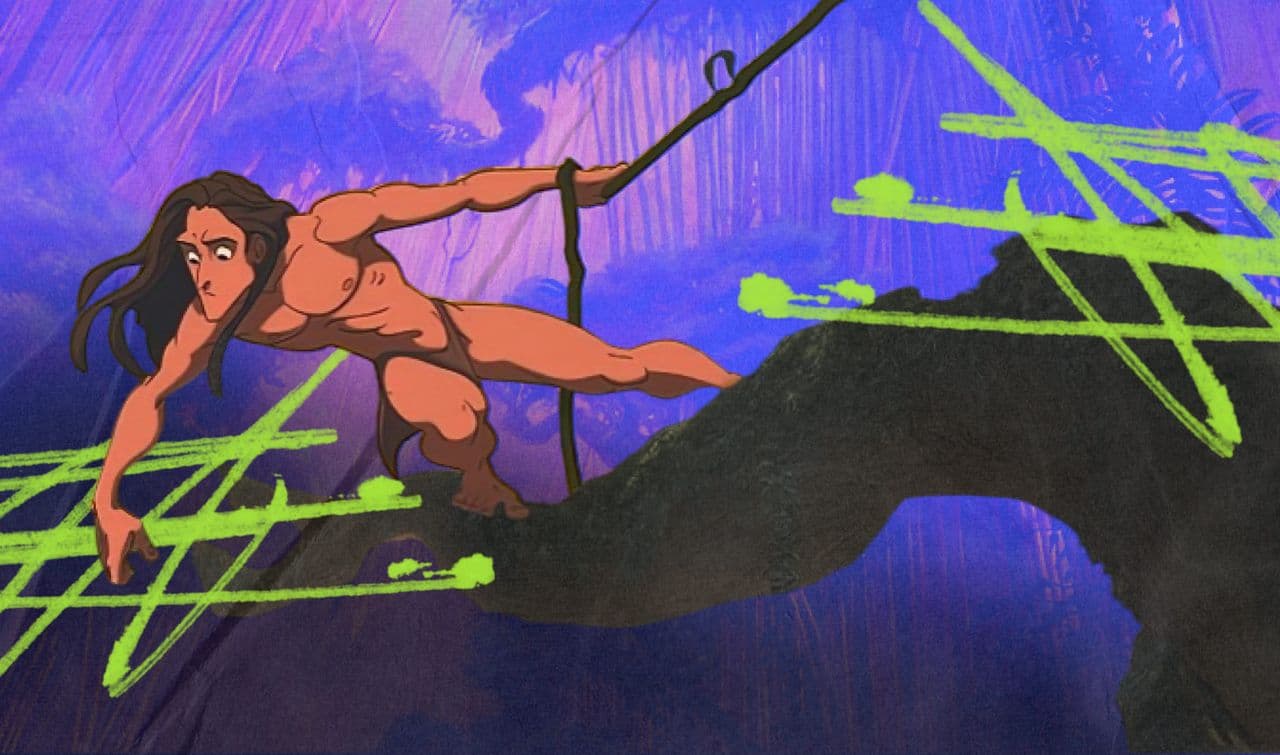 Кадр из мультфильма «Тарзан» (1999 г) © Disney//Edgar Rice Burroughs, Inc.