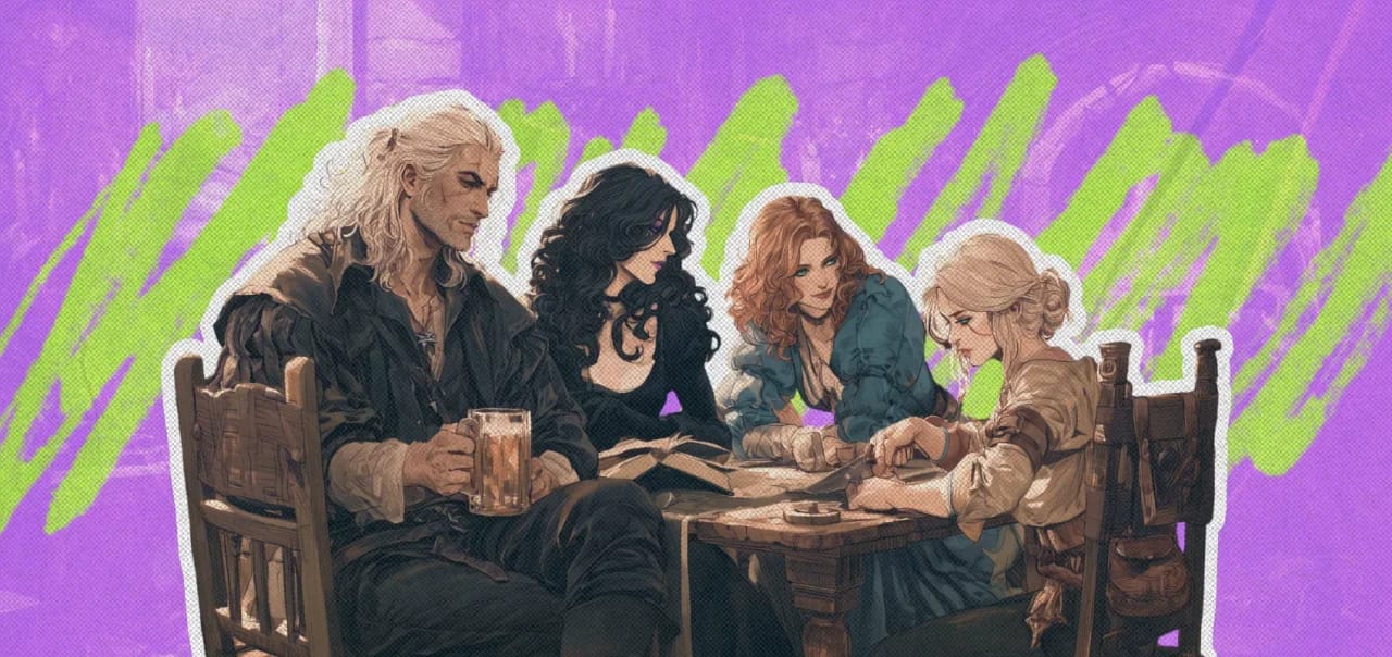 Герои цикла книг «Ведьмак» Анджея Спаковского