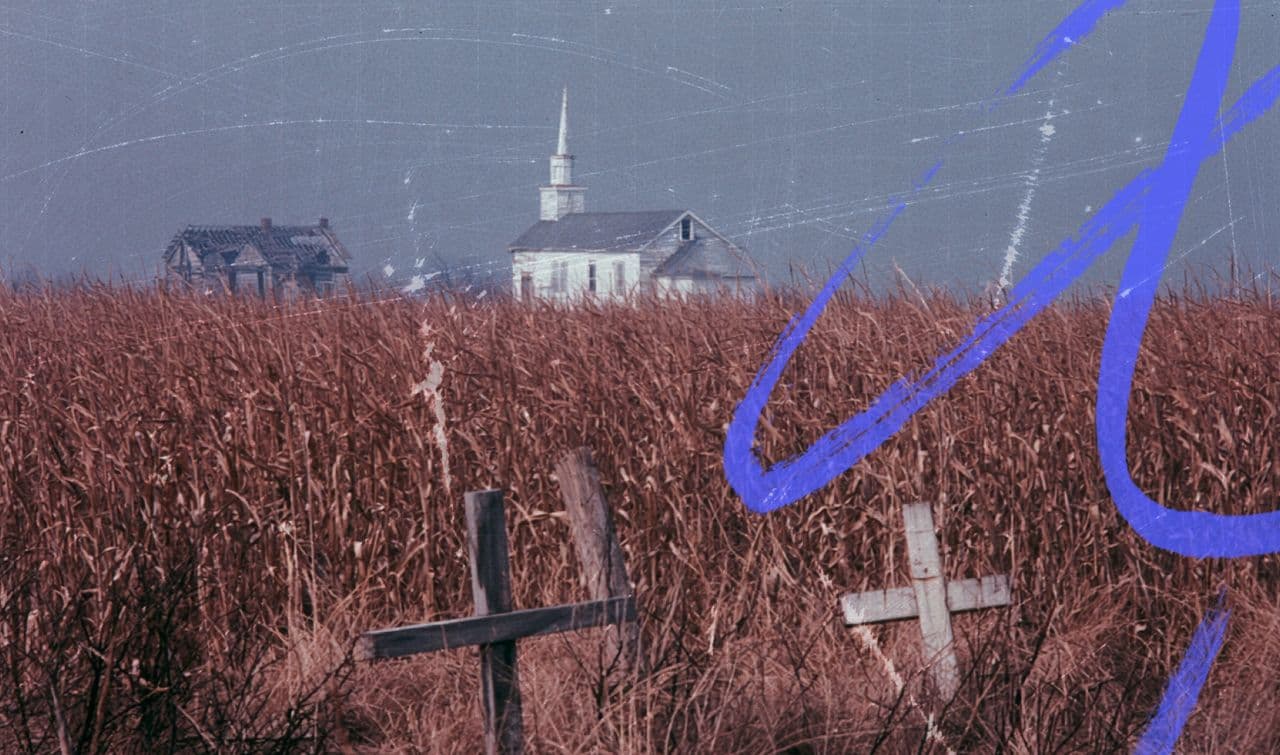 Иллюстрация в стиле «Южная готика / Southern Gothic»