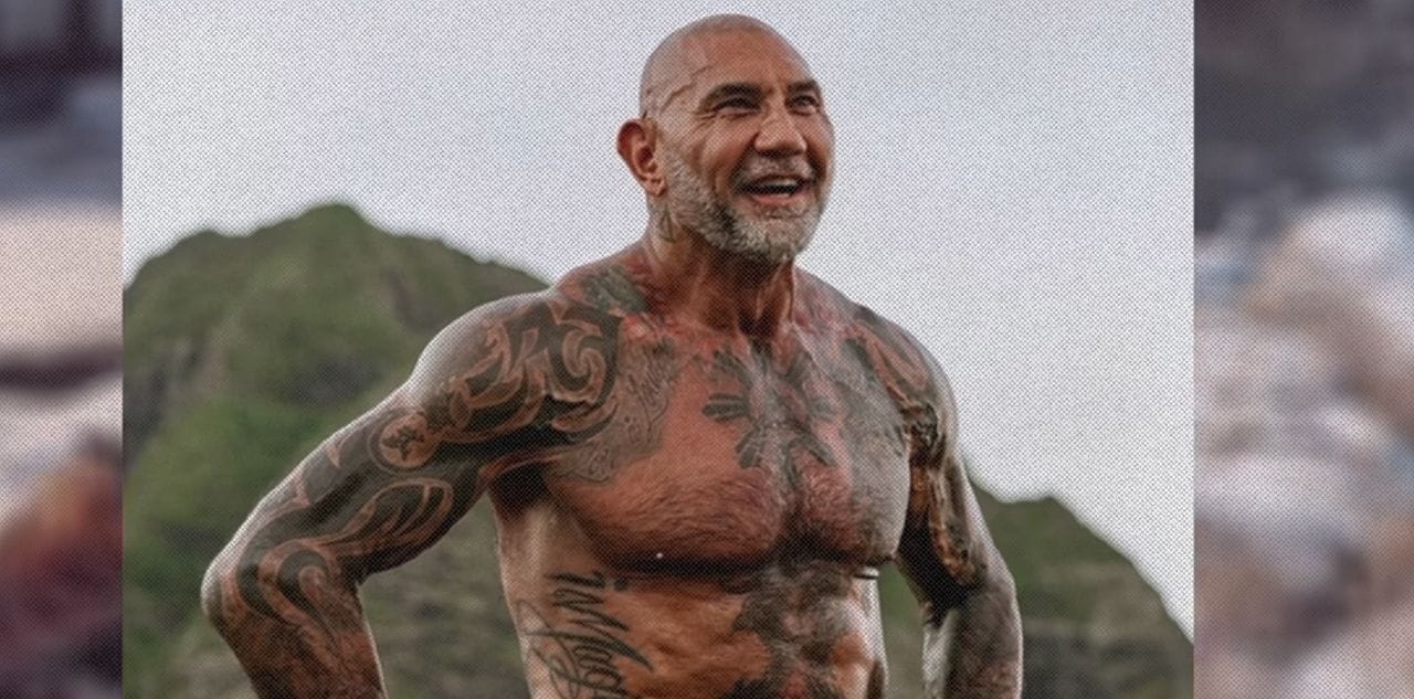 Кадр из ролика Dave Bautista Officially Gets Cast as Kratos in TV Show || Kaptain Kuba