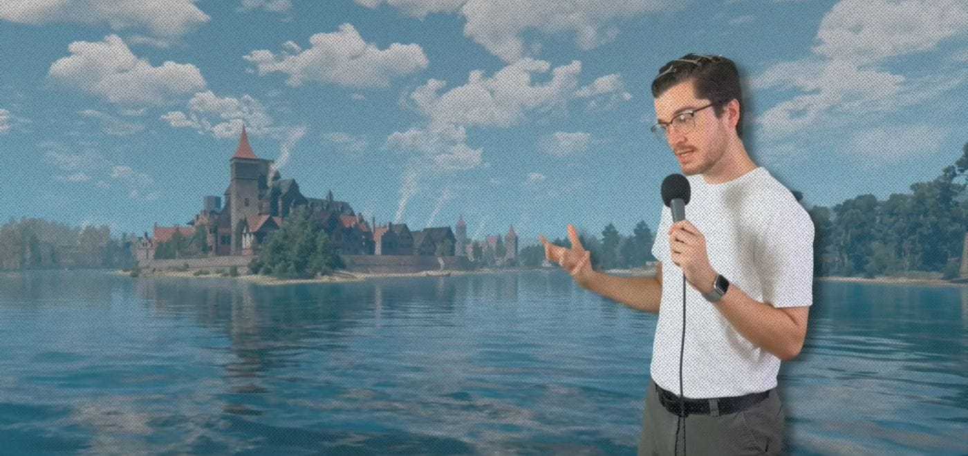 Кадр из видео «Are The Witcher 3's Rivers Realistic?»